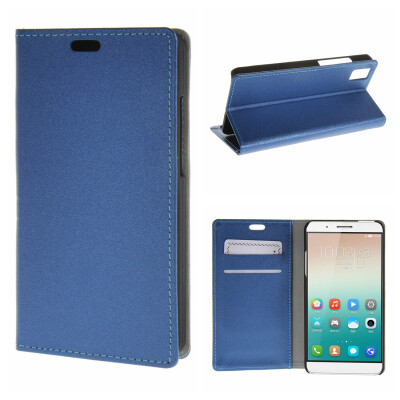 

MOONCASE Huawei Honor 7i ЧЕХОЛ ДЛЯ Leather Wallet Flip Card Slot Bracket Back Pouch Dark Blue 03