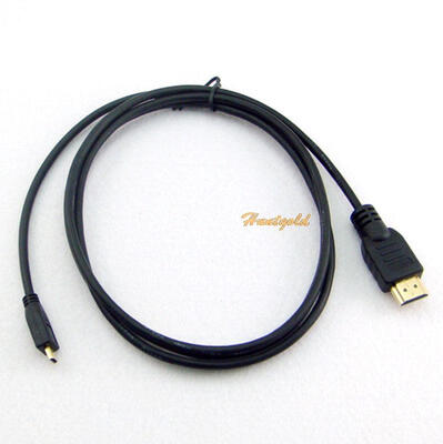 

15M micro hdmi to hdmi cable for tablet pc Gold HDMI Cable
