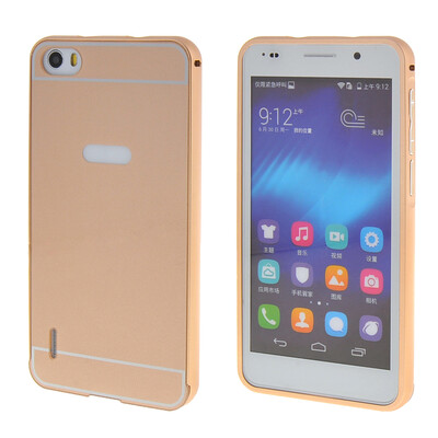 

MOONCASE Huawei 6 Case 2 IN 1 Hard Bumper insert Back Case Cover for Huawei Honor 6 Gold