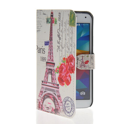 

MOONCASE Scenic Design Leather Side Flip Wallet Card Slot Pouch Stand Shell Back Case Cover for Samsung Galaxy S5 I9600