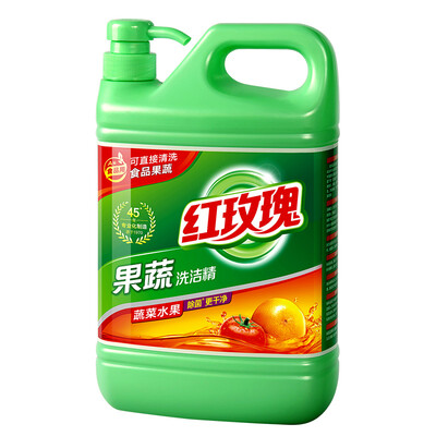 

Red Rose Fruit&Vegetable Detergent 1208kg Washable Fruit&Vegetable Mild Formula