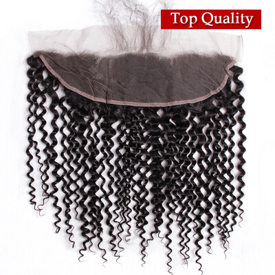 

Nami Hair Best Quality 13x4 Lace Frontal Chinese Virgin Hair Curly Wave Ear To Ear Human Hair Closure With Baby Hair