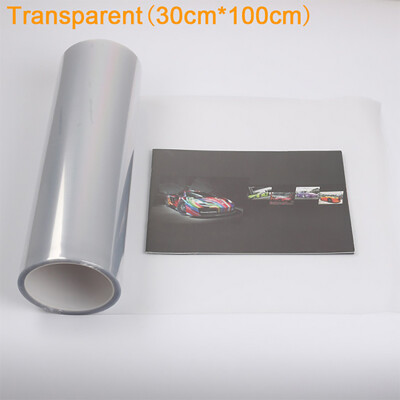 

Vinyl Three Layers 30cmX 100cm Motorcycle Auto Car Light Headlight Taillight Tinting Film Adhesive Film Sticker