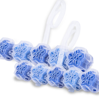 

Green source spray flower toilet gun 8 Pack disposable wash toilet toilet deodorant gel flower cleaner block toilet Lingbao agent block clean family taste deodorant deodorant