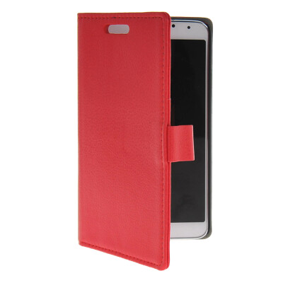 

MOONCASE Slim Leather Flip Wallet Card Pouch with Kickstand Shell Back Case Cover for Samsung Galaxy Note 3 Lite N7505 Red