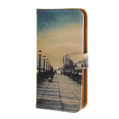 

MOONCASE Чехол для iPhone 5 / 5г / 5С Премиум PU кожаный бумажник флип стиль и kickstand дизайн крышки случая / А03