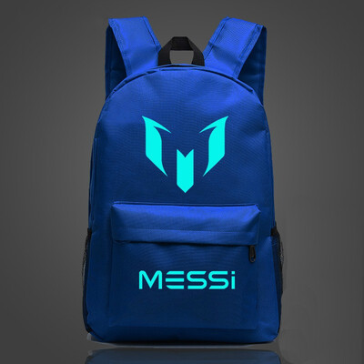 

Student School Backpack Messi Backpacker Teenager Luminous Bags Multicolored Male&Female College Anti-theft Boys School Bag