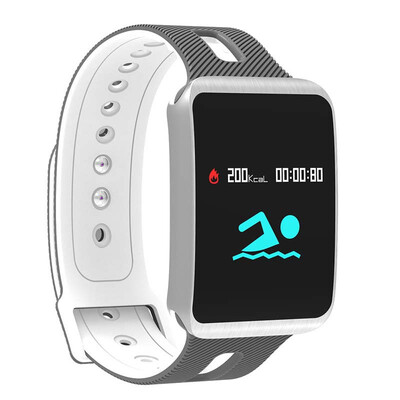 

IP68 Smart Wristband Heart Rate Blood Pressure Sleep Monitoring Smart Bracelet Calls Reminder Smart Band OLED Touch Screen