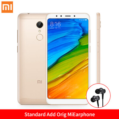 

Глобальная Версия Xiaomi Redmi 5 2GB 16GB 5.7 Inch полный Дисплей Snapdragon 450 Octa Core 12.0 MP камера 3300mAh металлический ко