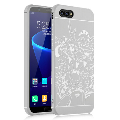 

Goowiiz Phone Case For Huawei Honor V9V108 Pro Carved Dragon Thin Matte soft Silicone Prevent falling