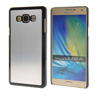 

MOONCASE Мода Матовый алюминий Металл Hard Cover чехол для Samsung Galaxy A7 Серебряный