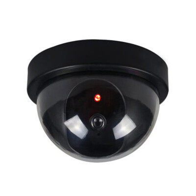 

Dummy Imitation Surveillance CCTV Home Security Dome Camera with LED Light