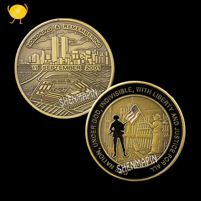

911 Pentagon Challenge commemorative coin American Freedom&Peace souvenir Commemorating