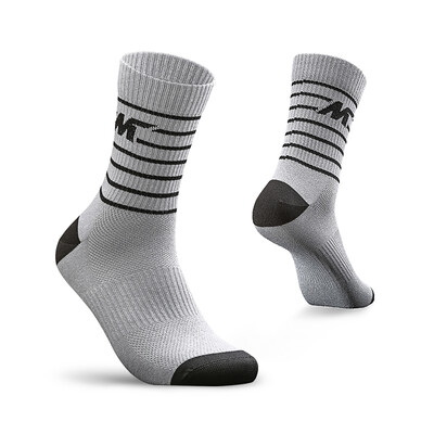 

Meissenlan MYSENLAN cycling equipment riding socks bicycle quick-drying socks men&women running coolmax technology China Taiwan produced gray  XL