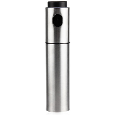 

Silver Stainless Steel Olive Oil Spraying Bottle Vinegar Sprayer 135ml lecythus Stainless steel spray bottle