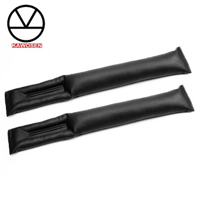 

2pcslot Universal PU Leather Car Seat Gap Filler Soft Car Aperture Leak Proof Pad For Lada Ford Benz Audi Toyota kia