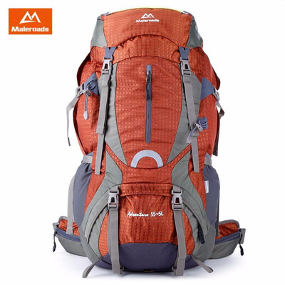 

Maleroads 60L Outdoor Sports Backpack Hiking Camping Water Resistant Nylon Bike Rucksack Bag