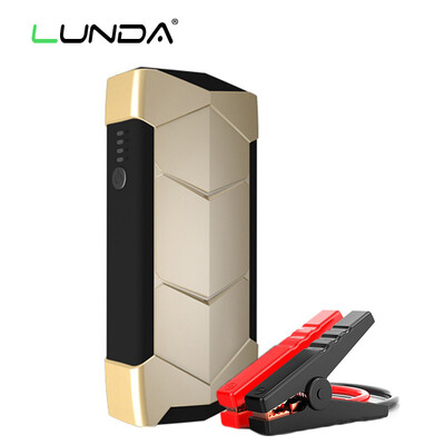 

LUNDA Smart Car Jump Starter ультратонкий мини-многофункциональный портативный источник питания 8000mAh Запуск 2,0-литровых бензиновых автомобилей
