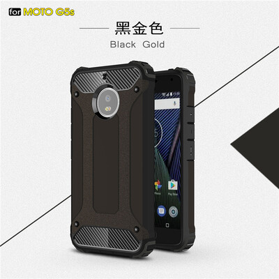 

Goowiiz Phone Case For Motorola Moto G5SG5S Plus King Kong Armor Fashion Bumper PC TPU Prevent falling
