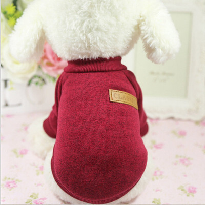 

LetsKeep Pet lovely puppy hoodies short sleeve dog cat pullover Dogs sweater clothes for small dogs like chihuahua