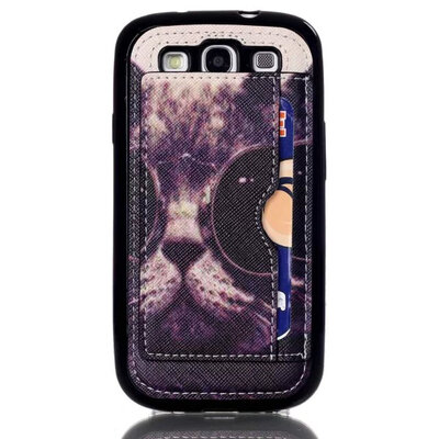 

мити новенький кожа слот для Samsung Galaxy S3 i9300 с позиции телефоны бесплатная доставка по отслеживанию.