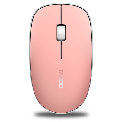 

Rapoo M200 Bluetooth Multimode Wireless Mouse Bluetooth Mouse Bluetooth 30Bluetooth 40Wireless 24G Notebook Mouse Mute Mouse Pink