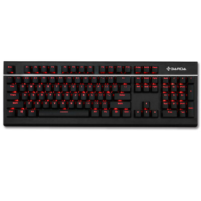 

SBARDA KG02 Cherry Shaft Mechanical Keyboard 104 Key Original Cherry Axis Black Tea Axis Game Keyboard