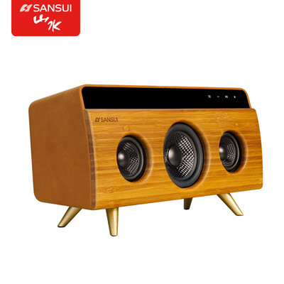 

Landscape SANSUI S56 Bluetooth wireless speaker mini audio subwoofer computer tablet speaker mobile portable stereo audio player home living room small stereo