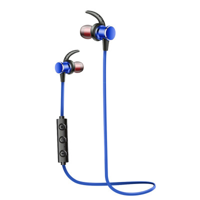 

Wireless Magnetic Bluetooth in Ear Earbuds Magnetically Controlled with Microphone Noise Cancelling Oblique Sweat-proof