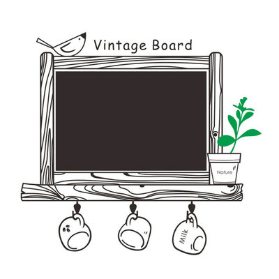 

Home Room Decor Blackboard Chalkboard Wall Mural Paper Decal Sticker Vinyl Art