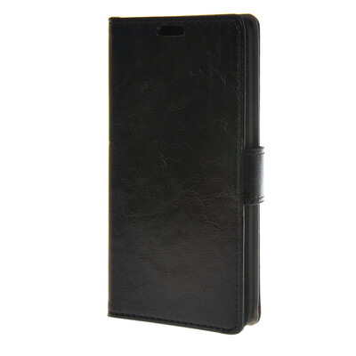 

MOONCASE Smooth PU Leather Flip Wallet Card Slot Bracket Back чехол для Huawei Ascend Y635 Black