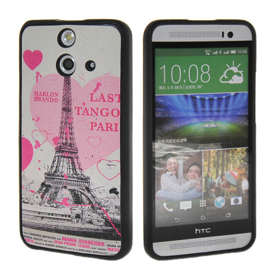 

MOONCASE Cute Pattern Soft Flexible Silicone Gel TPU Skin Shell Back Case Cover for HTC One E8