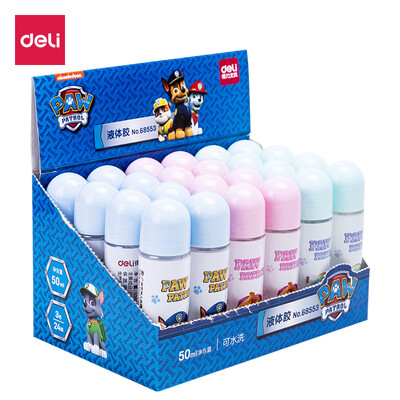 

Deli deli Wang Wang team 24 sticks 50ml high viscosity liquid glue 68553