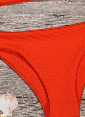 

2018 Women Bikini Set Push Up Swimwear Swimsuit Ruffle Low Waisted Padded Two Piece Bathing Suit Beach Wear