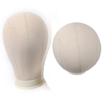 

WYF 100 Canvas Block Head Set For WeftWig Making Styling Display Mannequin Manikin Head