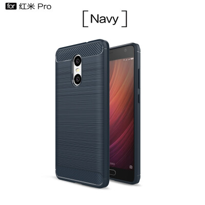 

For Xiaomi Redmi PRO Carbon Fiber Phone Cases Soft TPU Anti-Knock Cover For Xiaomi Redmi pro case