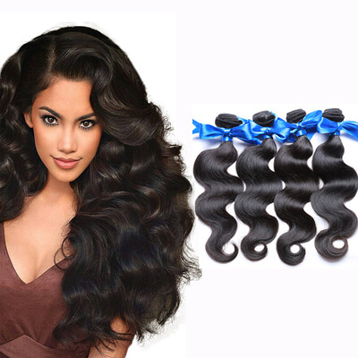

WYF Virgin Hair Body Wave Hair 100 Unprocessed Peruvian Human Hair Body Wave 4 Bundles