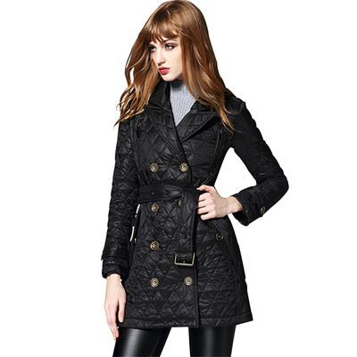 

BURDULLY Large Size Parkas For Women Winter Black Cotton Jacket Female Outwear Long Parka Jackets Autumn Coat Jaqueta Feminina
