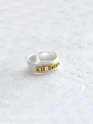 

ONICE 925 Sterling Silver Rings Features "If Only" WQJ021