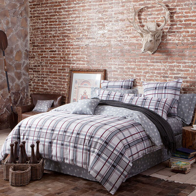 

Dohia Bedding Set of Cotton Twill Double Bed Sheets - Mupper 18m Bed