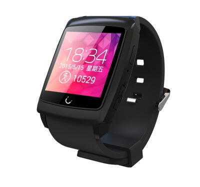 

Elegance Bluetooth Android Smart Watch Phone with 1.54' TFT LCE Touch Screen/ 240x240 Resolution/ Android 4.4/ 1.2G Dualcore CPU/ Bluetooth 4.0 suport Mulri Language/ Compatible with iOS & Android