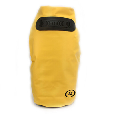 

25L Yellow Waterproof Dry Bag For Canoe Floating Boating Kayaking Camping Hiking