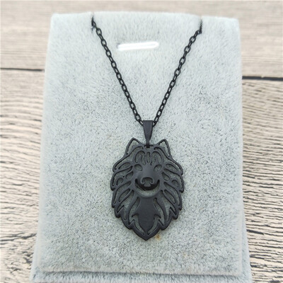 

New Samoyed Necklace Trendy Style Samoyed Pendant Necklace Women Fashion Pet Dog Jewellery
