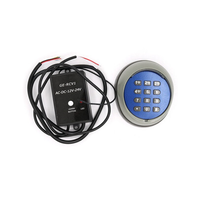 

43392hz 4Channel Wireless Keypad Password Switch kit for gate door access control HCS101 Standard Code door gate opener