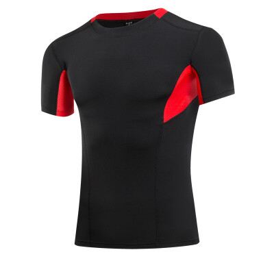 

Mens Sportswear Compression Fitness Tights Running Shirt Gym ManS T-Shirt