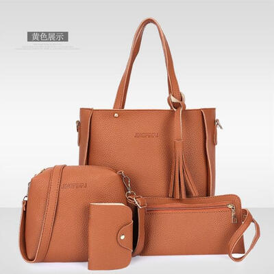 

Four-piece fashion handbags