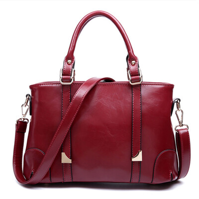 

D.jiani ™ Retro solid diagonal handbag