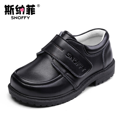 

Snafy Snoffy Boys Shoes Leather Shoes Black Leather New Baby Childrens Shoes Childrens Student Performance Shoes 17669 Black 29