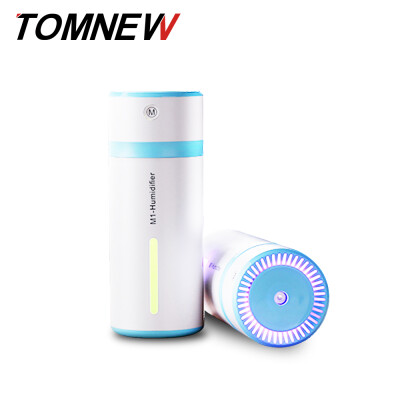 

TOMNEW 230ML Air Humidifier Color Cup USB Mini Ultrasonic Aroma Diffuser Air Purifier with LED Night Light for Home Office Car