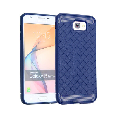 

Goowiiz Luxury Phone Case For Samsung Galaxy J730J7 Pro Ultra Thin Ventilation Grid Weave Soft Anti fall Full Protective